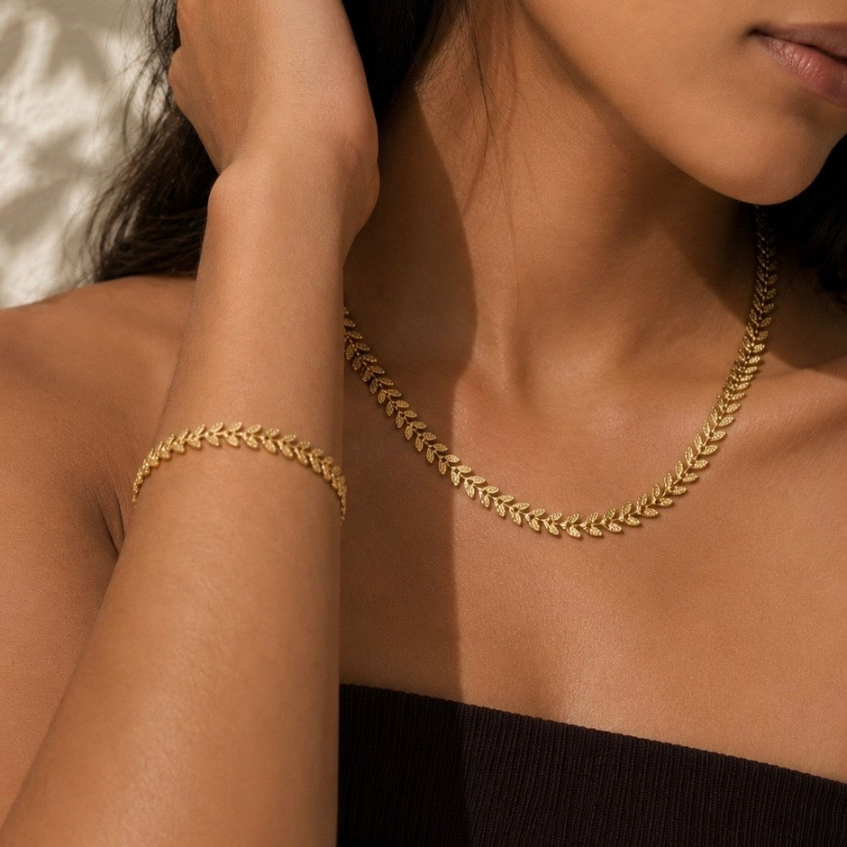 Laurel Leaf Bracelet