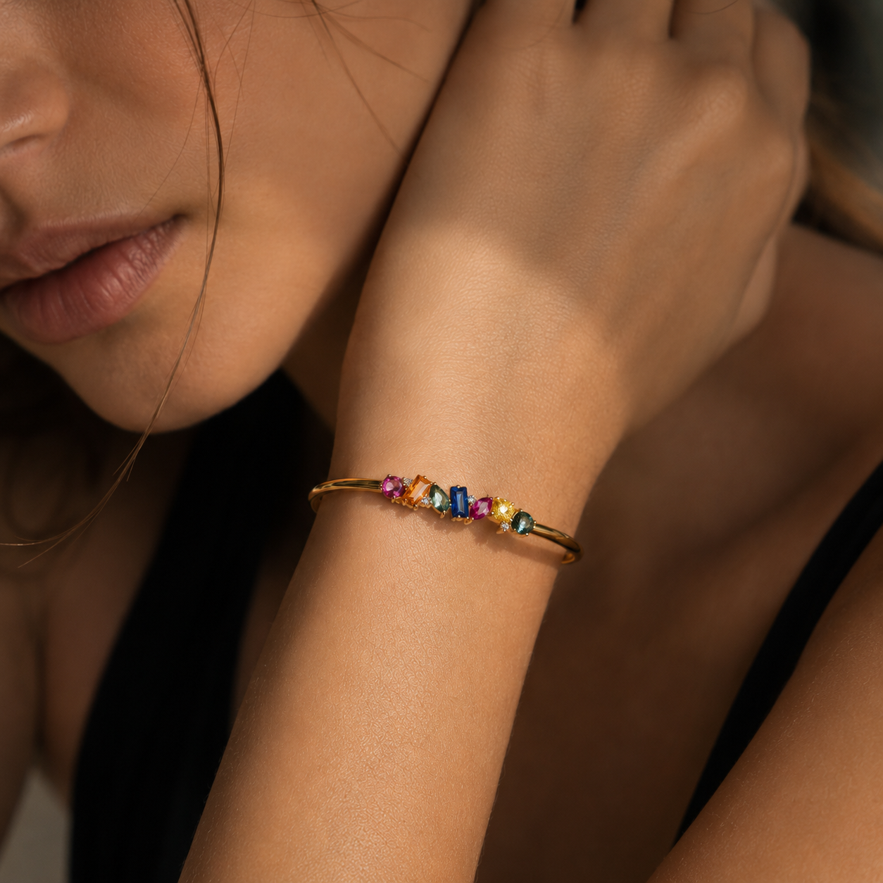 Aurora Rainbow Bangle