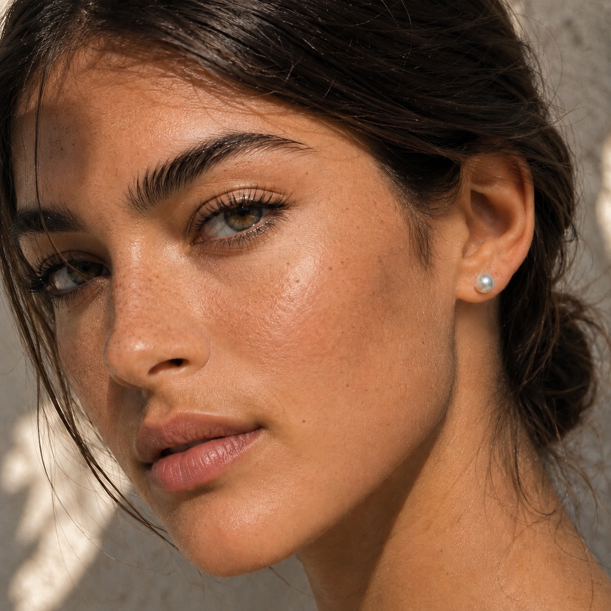 Lily Pearl Stud Earrings