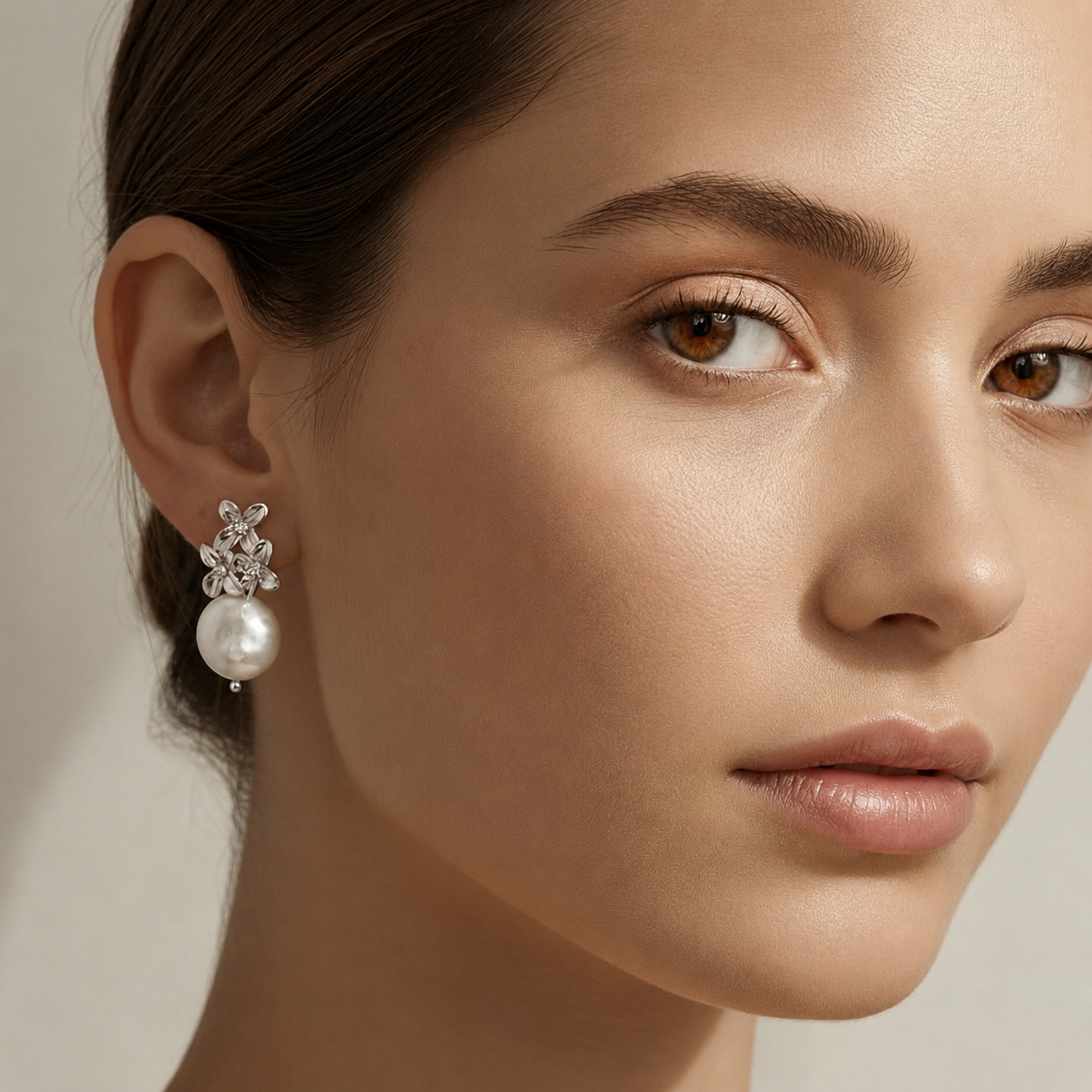 Rosalie Baroque Pearl Earrings