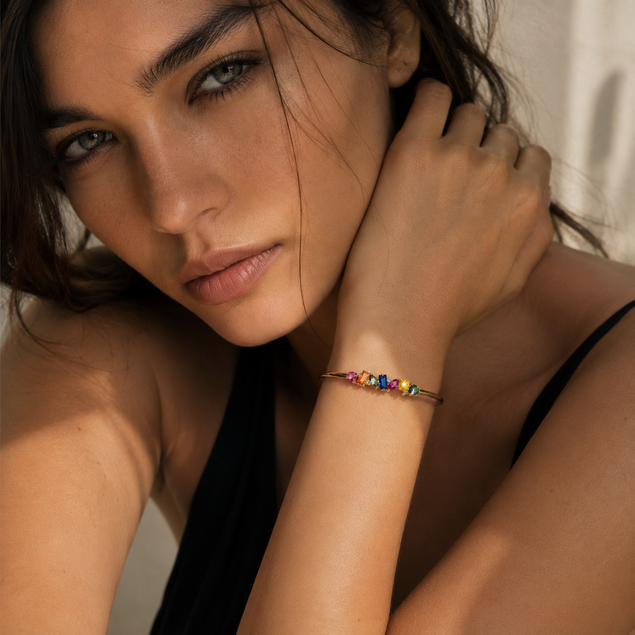 Aurora Rainbow Bangle