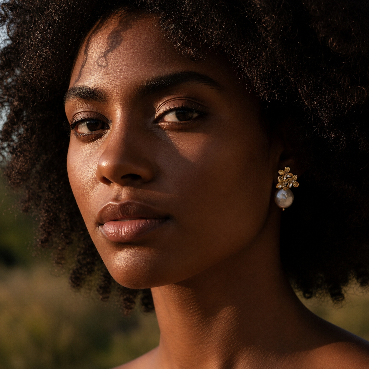 Rosalie Baroque Pearl Earrings
