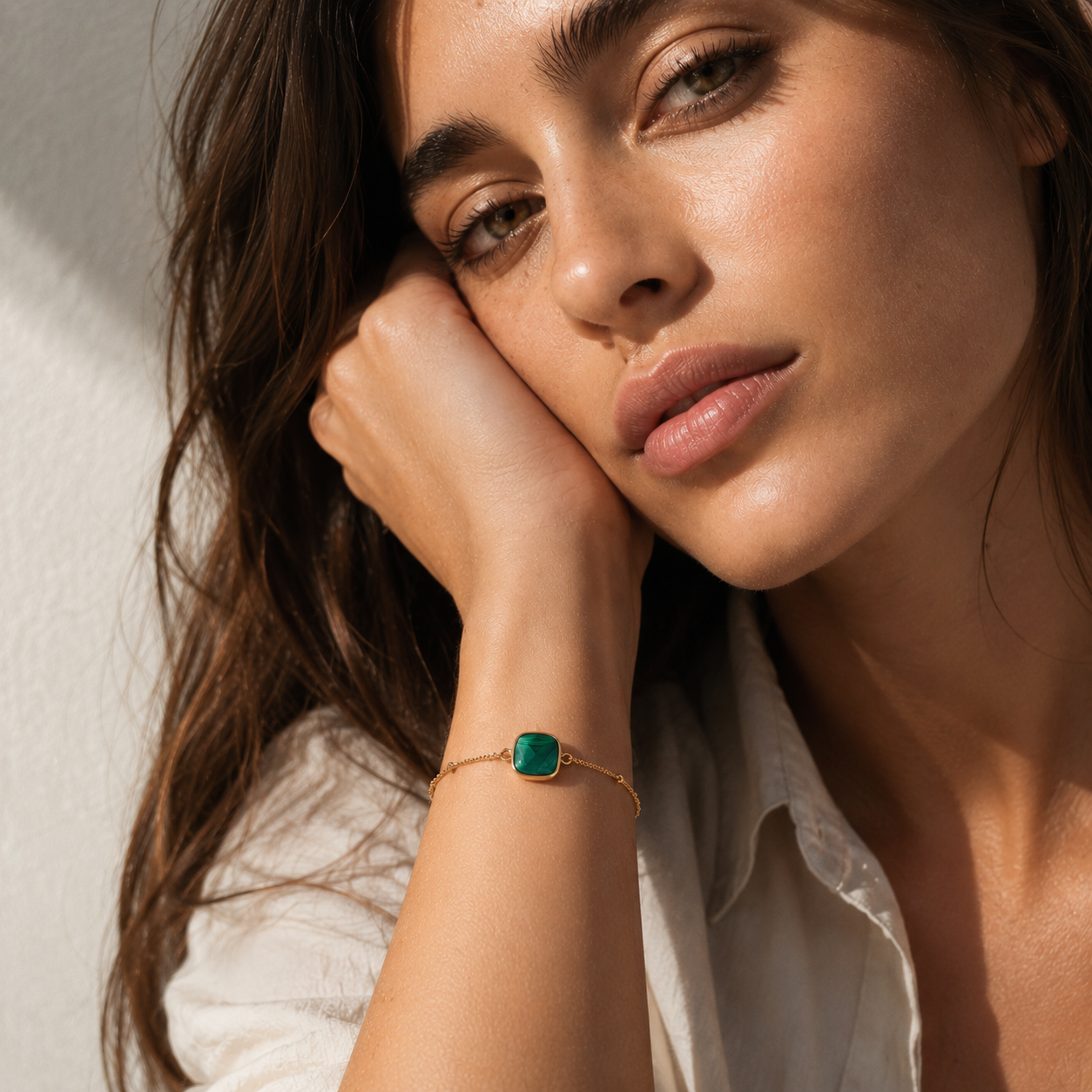 Verdelle Malachite Bracelet