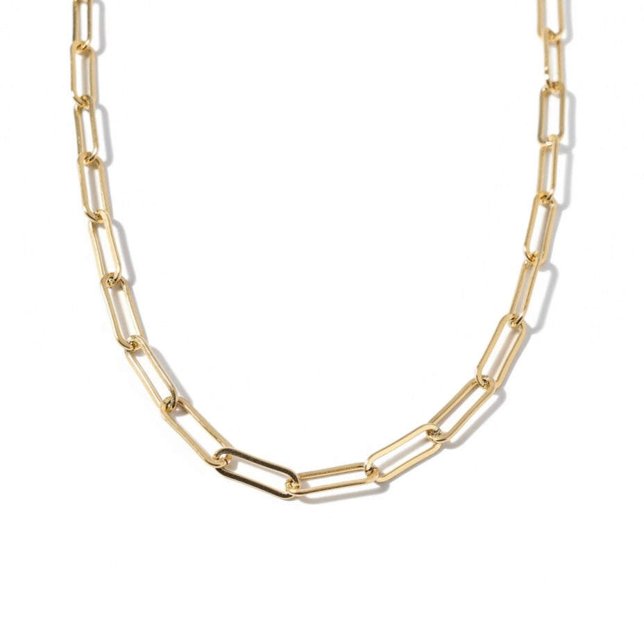 Harlow Paperclip Chain Necklace
