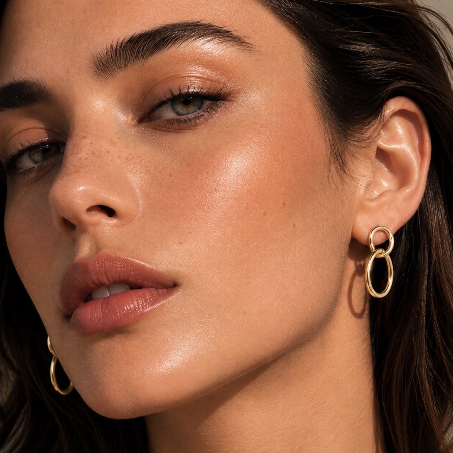 Marlowe Interlocking Link Earrings