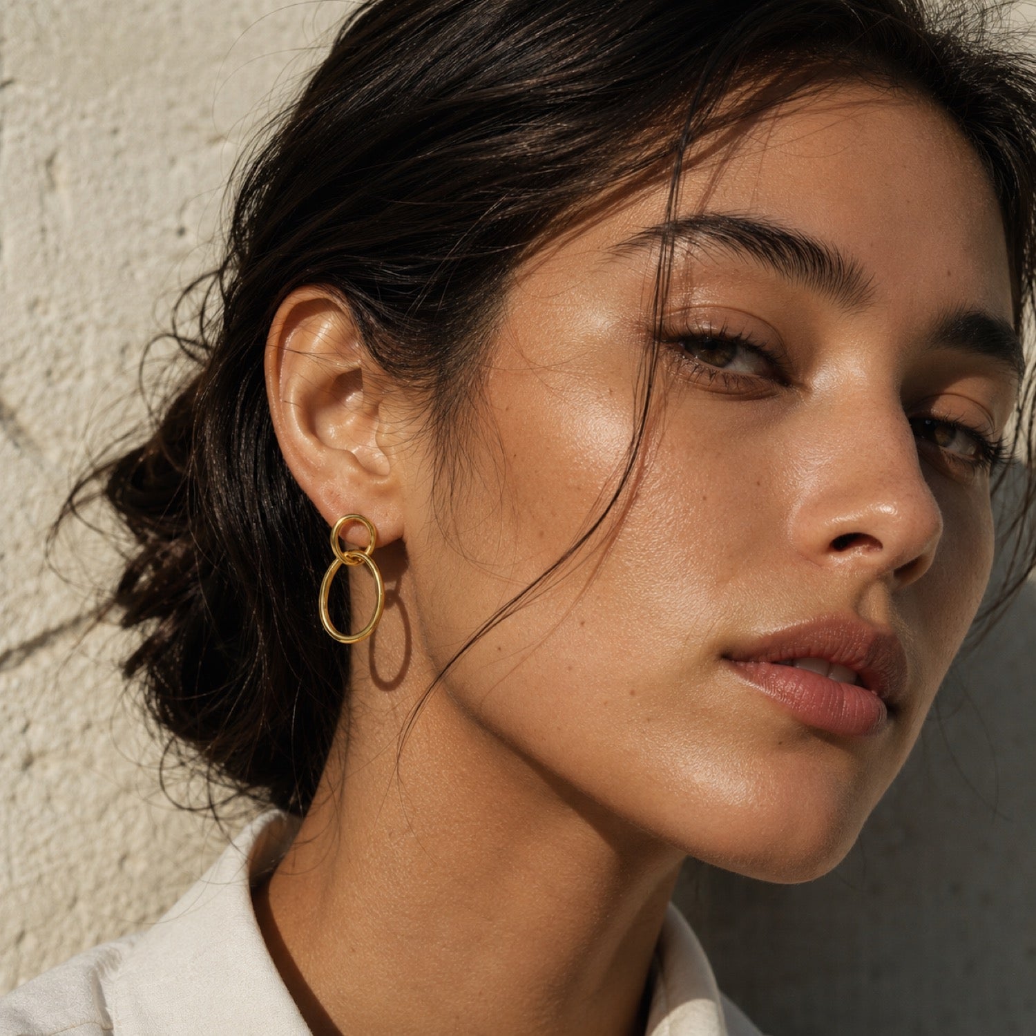 Marlowe Interlocking Link Earrings