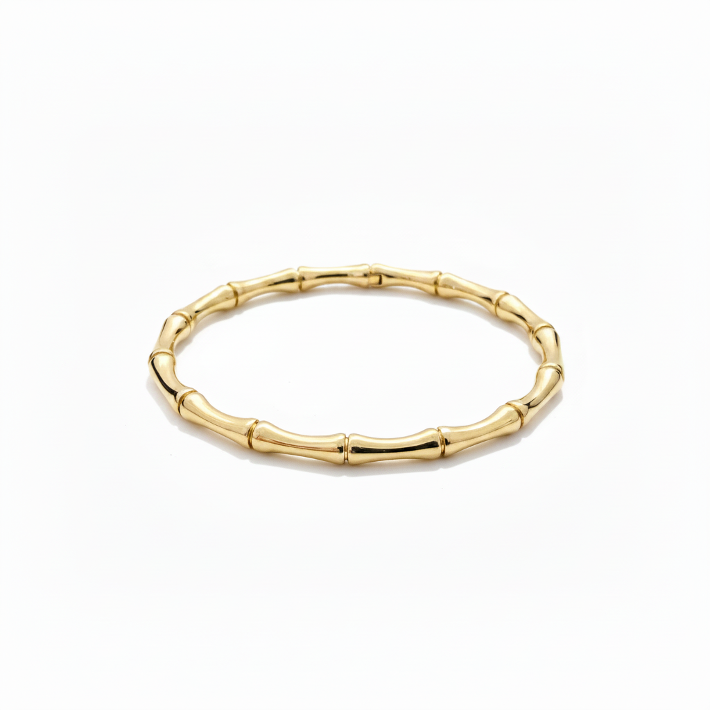 Bamboo Bangle with Shadow