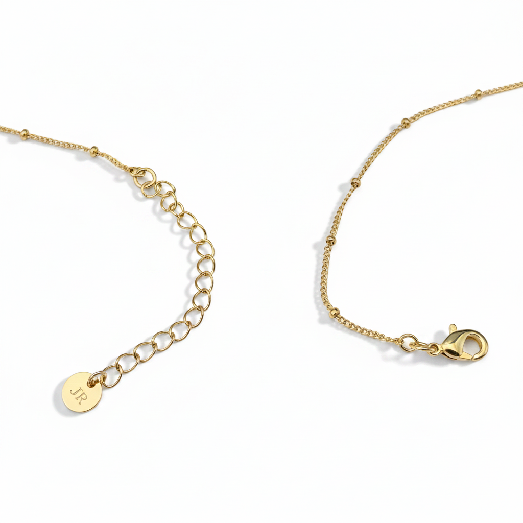 Gold Chain with Editorial Shadow