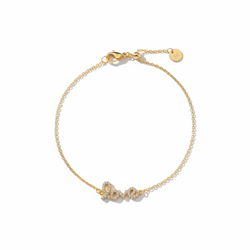 Love Bracelet – White Background Editorial