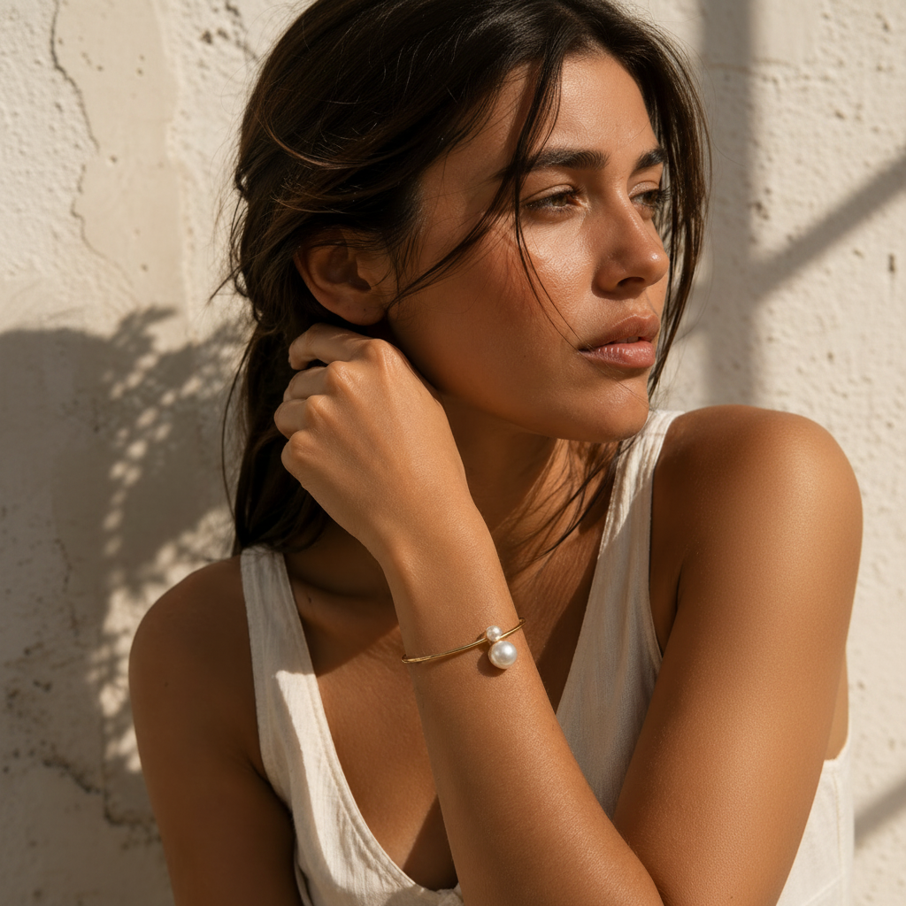 Pearl Bangle Lifestyle