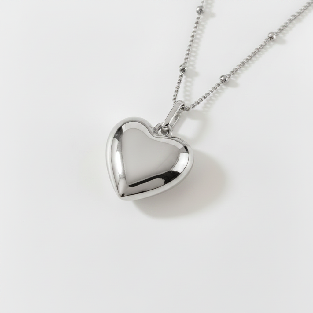 Silver Heart Necklace