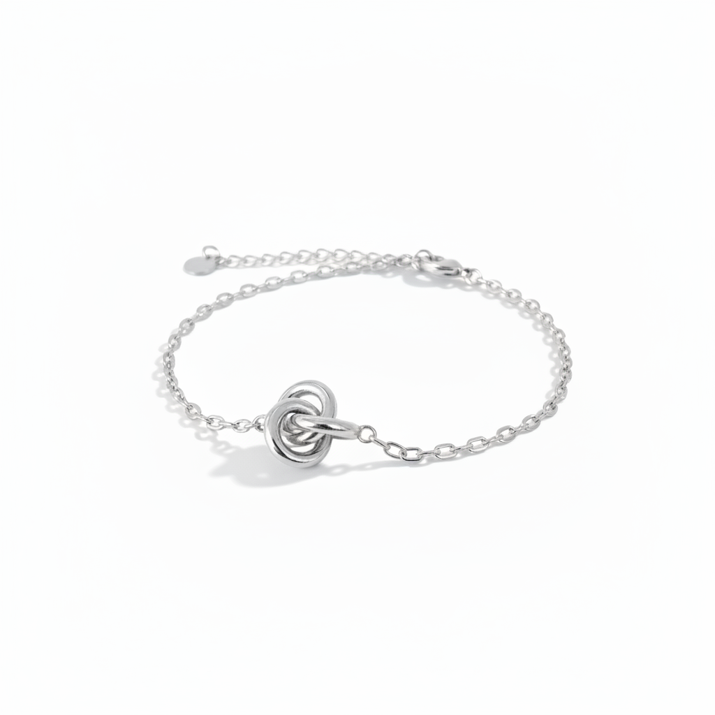 Silver Knot Bracelet
